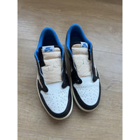Jordan 1 Retro x Fragment Design x Travis Scott Low Blue - Size 12.5