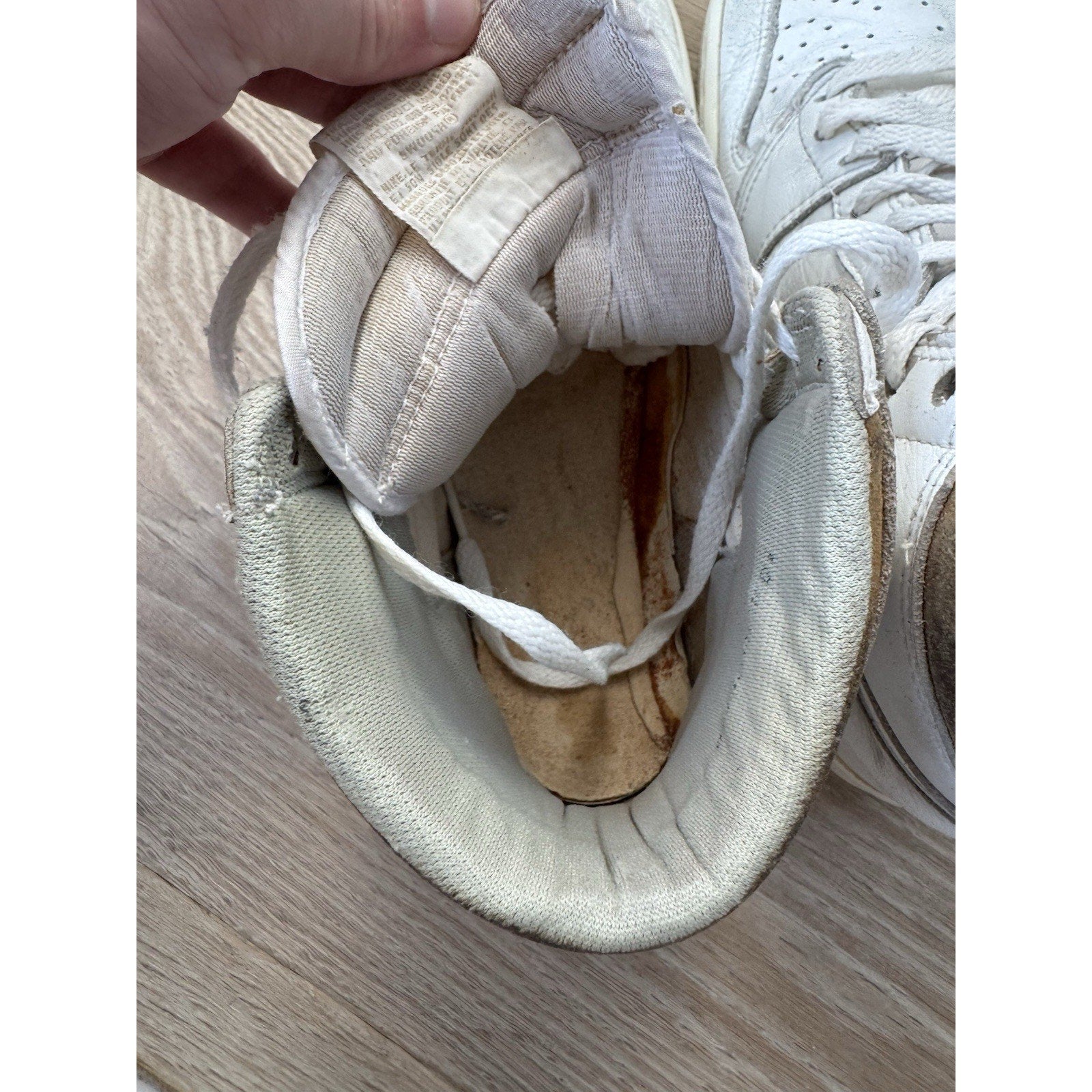 Air Jordan 1 1985 High Natural Grey - Size 10