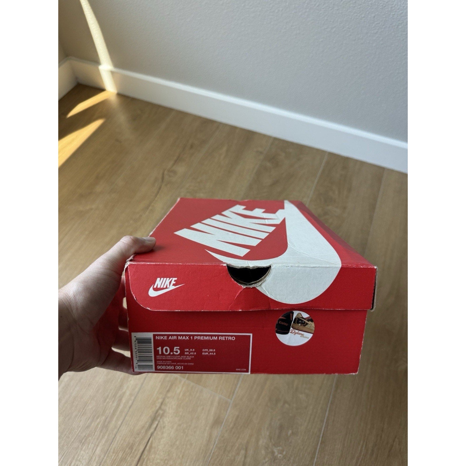 Atmos x Nike Air Max 1 Retro 2017 Elephant - Size 10.5
