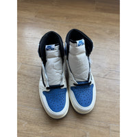 Jordan 1 Retro x Fragment Design x Travis Scott High Blue - Size 10