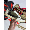 Travis Scott x Air Jordan 1 Low Medium Olive - Size 11.5