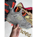 Jordan 4 Retro x KAWS Cool Grey 2017 - Size 9.5