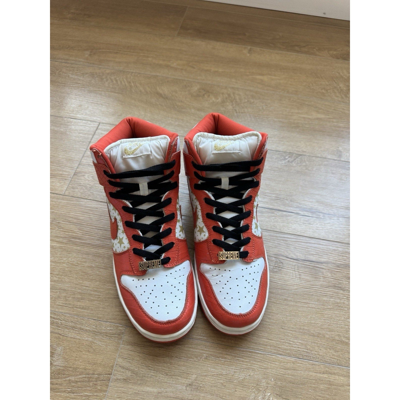 Supreme x Nike Dunk Pro SB High Orange - Size 10