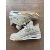Jordan 4 SP x Off-White Mid Sail - Size 10.5W/9M