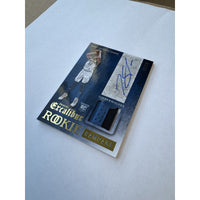 Karl Anthony Towns 2015-16 Excalibur Gold Rookie Nasty Patch Autograph 07/10