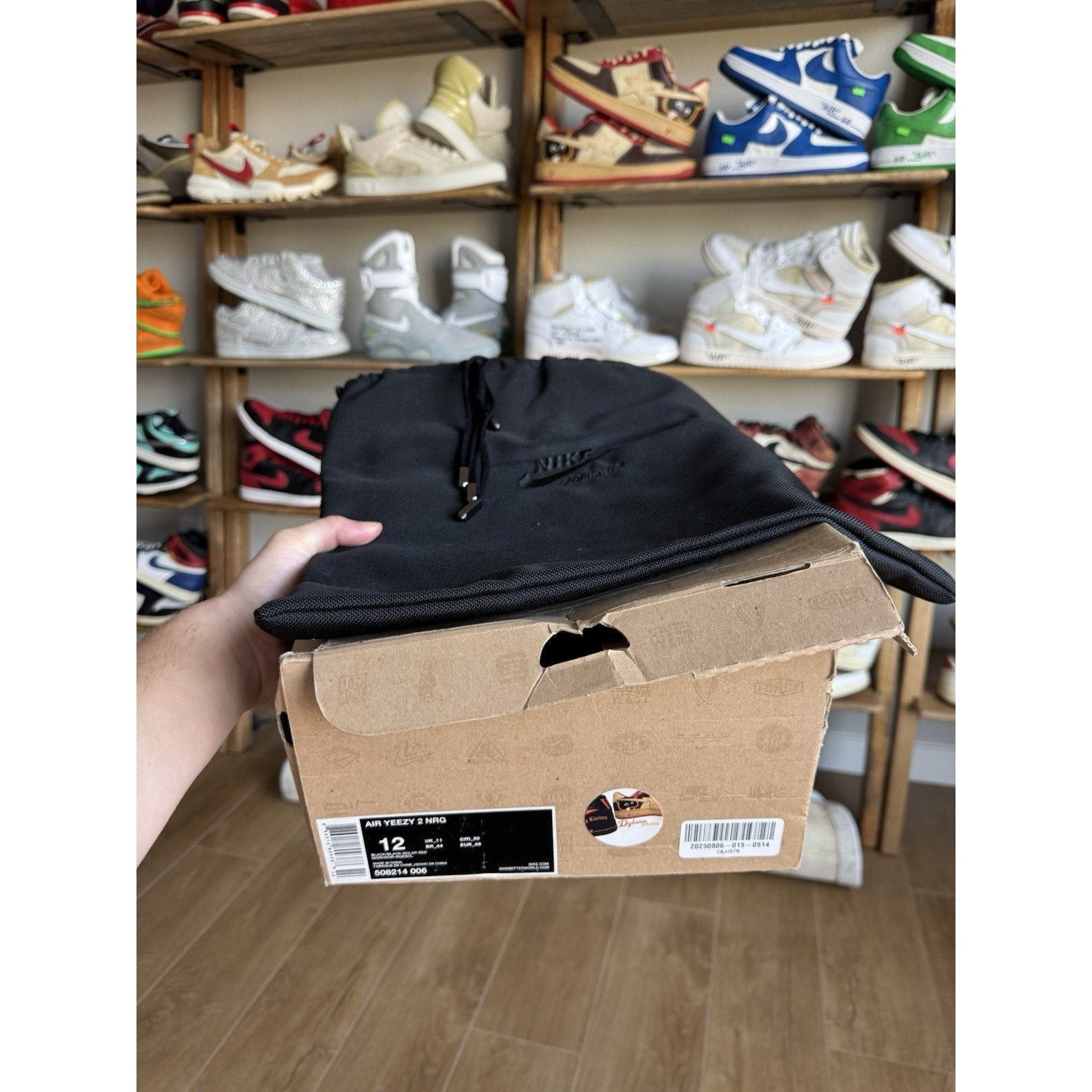 Nike Air Yeezy 2 NRG Solar Red 2012 - Size 12