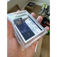 Naz Reid 2019 Rookie Encased Autograph Green /5 Inscription