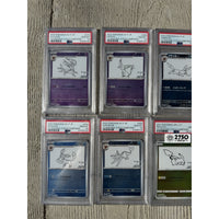 PSA 10 Yu Nagaba Pikachu Eevee’s Promo Complete 10 Set Pokemon Card Japanese