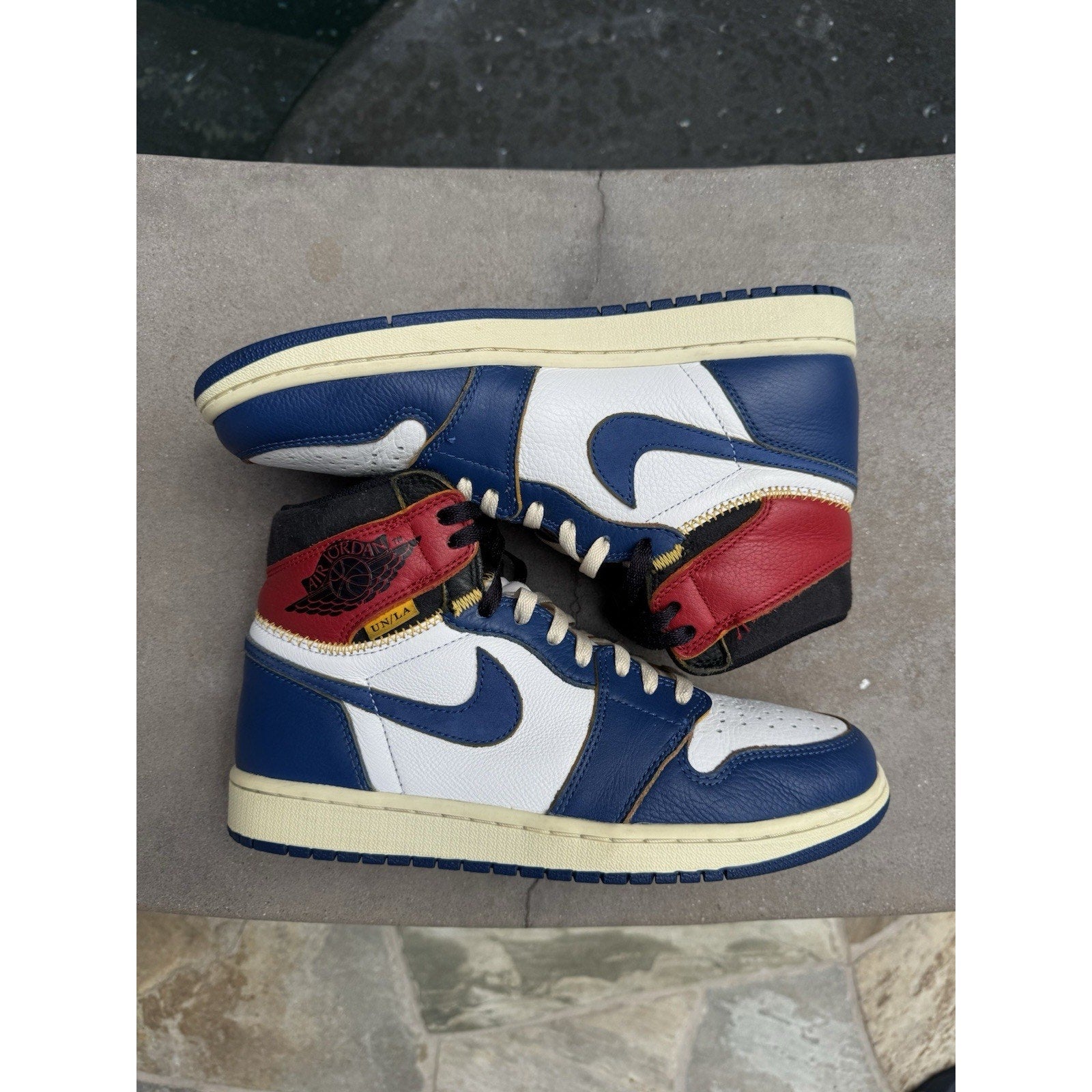 Jordan 1 Retro NRG x Union LA High Storm Blue - Size 9